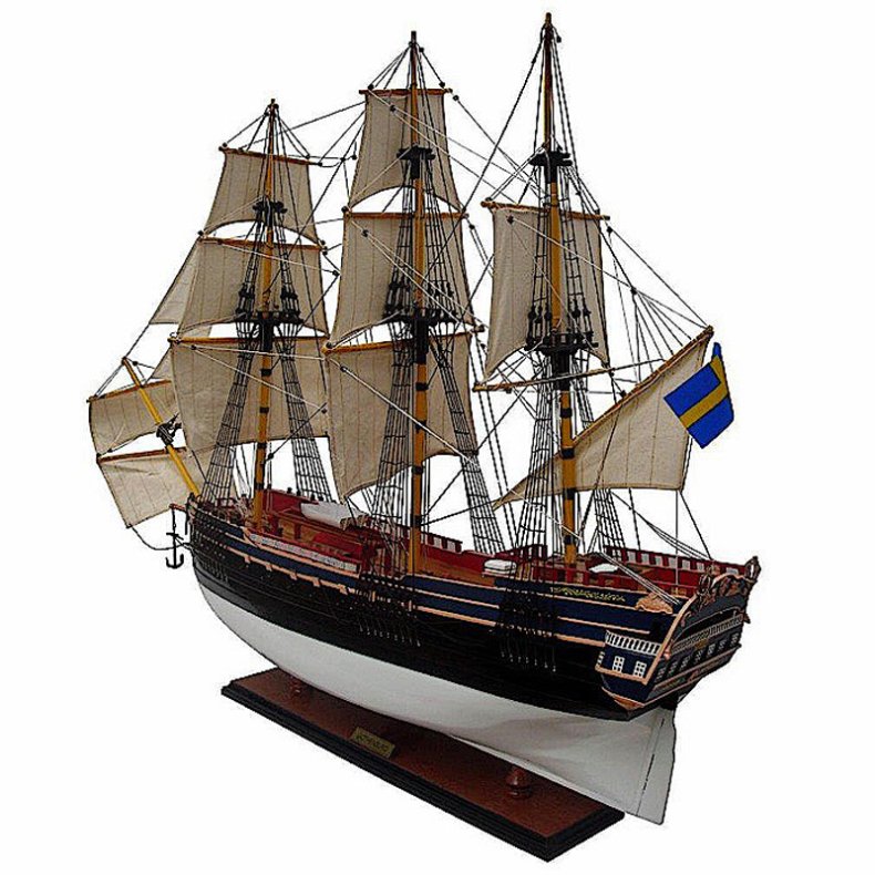 Gteborg Die Gefahren Ostindiens - L 80 x B 18 x H 76 cm