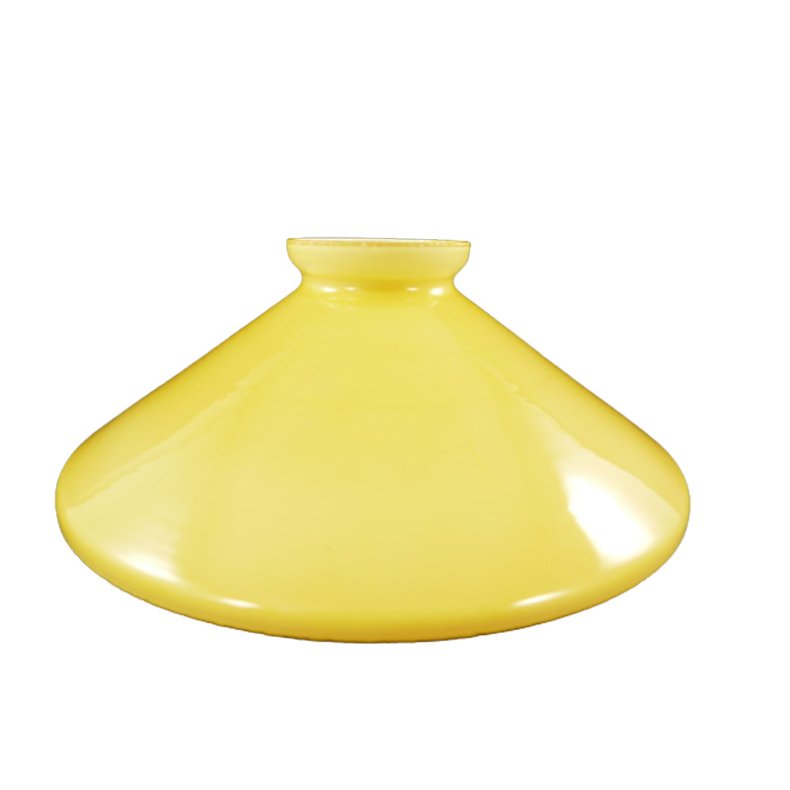 Cobbler's umbrella shade - 20 cm  x H 6 cm - yellow