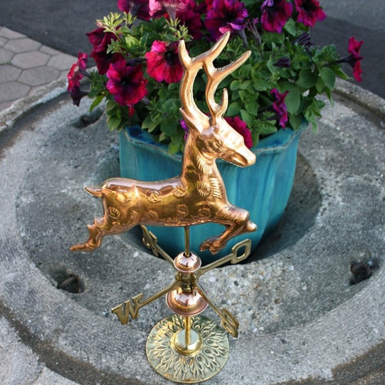 Weathercock Deer 40x19 cm