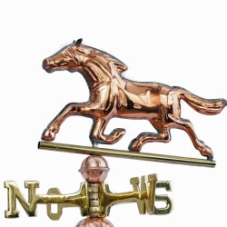 Weathercock Horse 40x25 cm