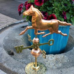 Weathercock Horse 40x25 cm