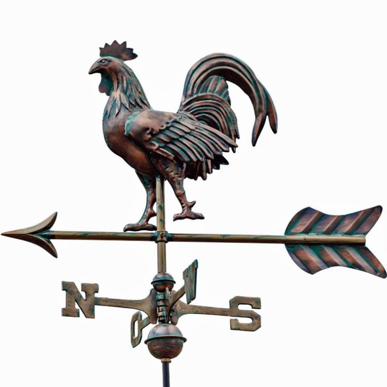 Weathervane - Rooster 57 x 37 cm