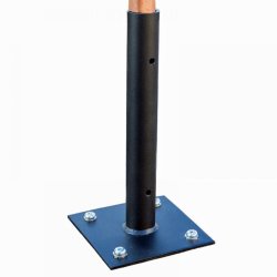 Weather vane bracket - Flat base 10x10 cm