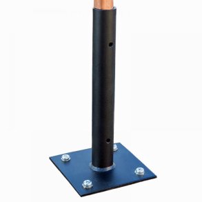 Weather vane bracket - Flat base 10x10 cm