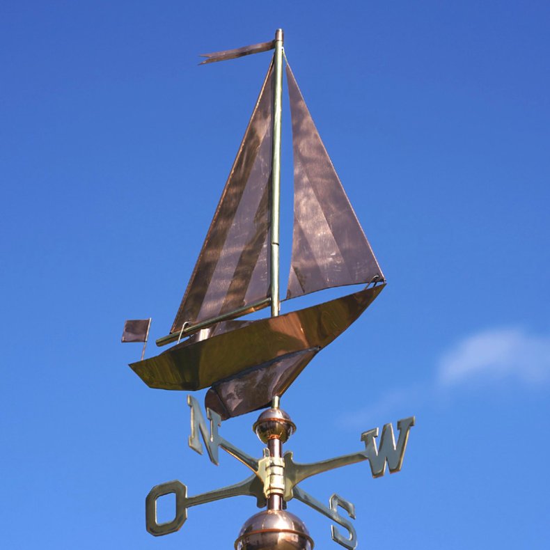 Weathervane - Sailboat 48 x 67 cm