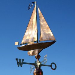 Weathervane - Sailboat 48 x 67 cm