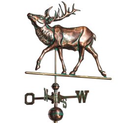 Vejrhane - Red Deer  60x55 cm