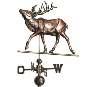 Vejrhane - Red Deer  60x55 cm