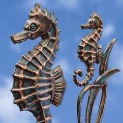 Vejrhane-S�heste oxideret 62 x 45 cm  
