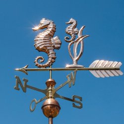 Weather vane - Seahorses 62 x 45 cm  