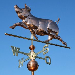 Weather vane - Pig 70 x 36 cm