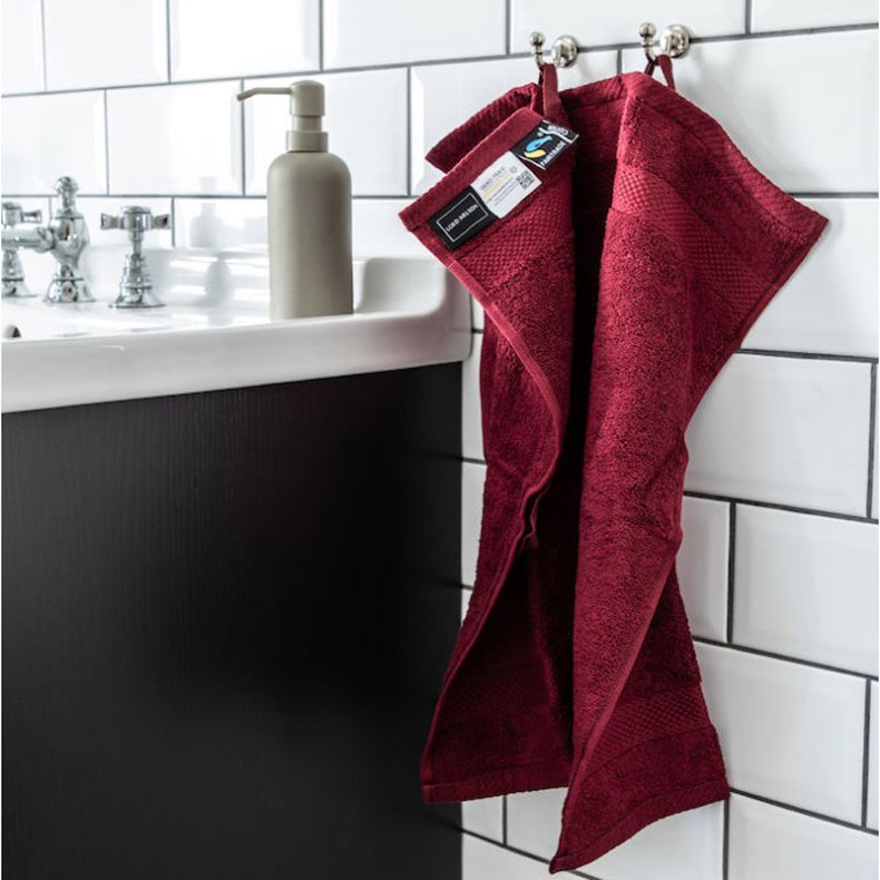 Lord Nelson Handtcher - Weinrot 550g 2M+2L 