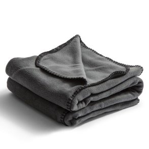 Fleece Plaid -Grey 130x170 cm