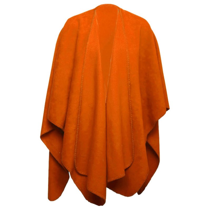 Poncho-Orange 120x160 cm