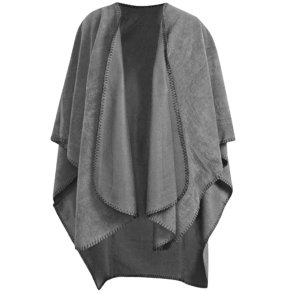 Poncho - Grey 120x160 cm