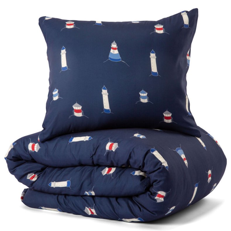 Victory Karlsvik - bed set - blue 