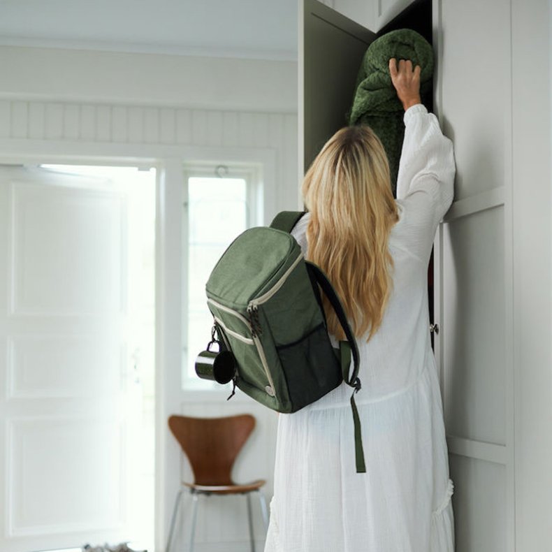 NATURE - Kletaske stor - grn recycled