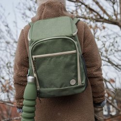 NATURE - Kletaske stor - grn recycled