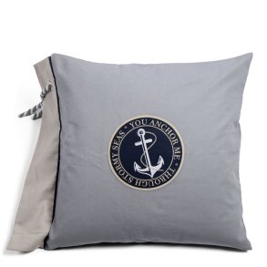 Victory cushion cover - Plain 50x60 - grey