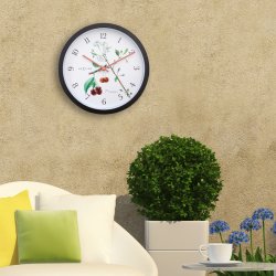 Prunus - Klocka med dekoration - 30,5 cm - Utomhus