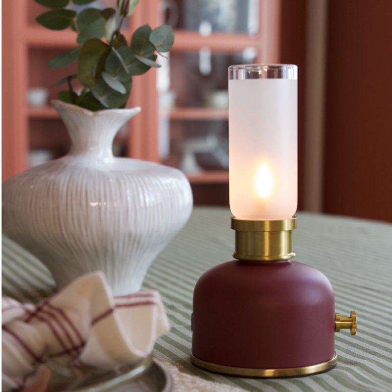 Frida Tischlampe � Weinrot