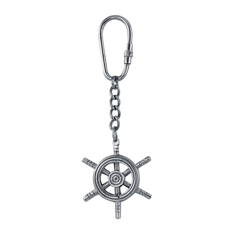 Key ring - Steering wheel chrome 