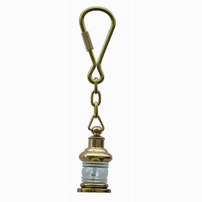 Key ring -Anchor lamp brass 