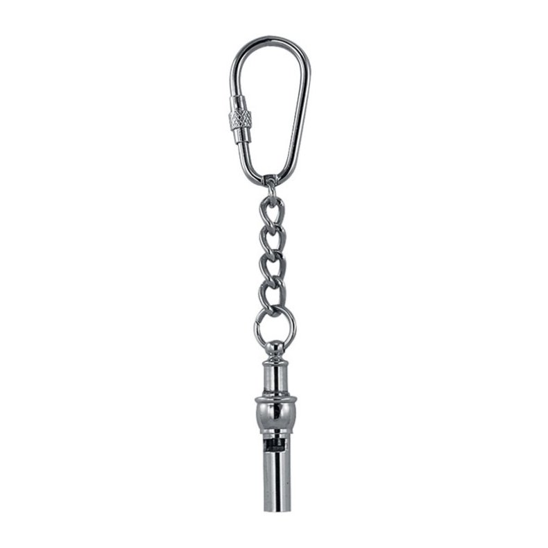 Keyring -Boatswain's pipe chrome 