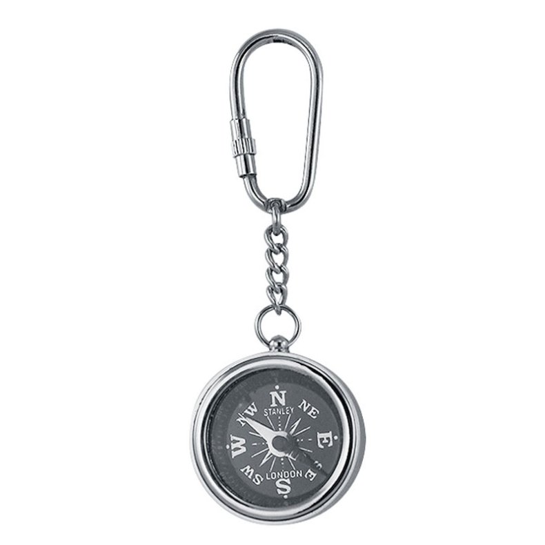 Key ring -Pocket compass chrome 