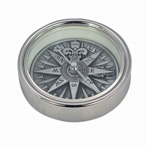 Compass with 3D compass rose - 5,5 cm