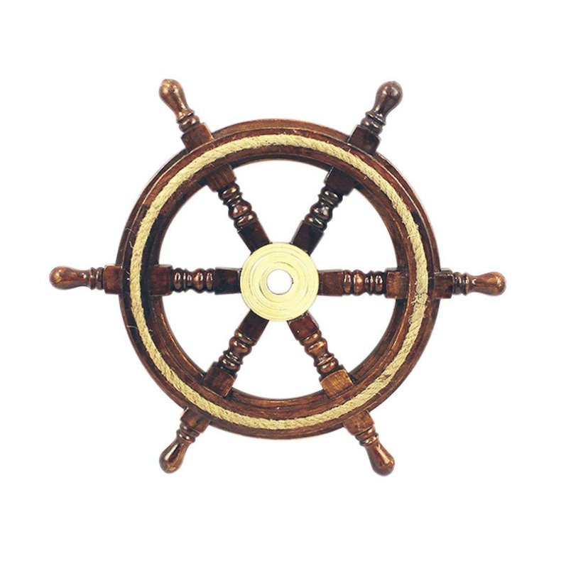 Schiffsrad mit Seileinlage - 30 cm Standardqualitt