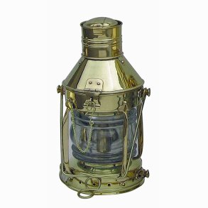 Anchor lamp - polished brass - 32 cm 