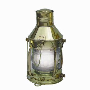 ANKARE LAMPA - polerad m�ssing - 32 cm 