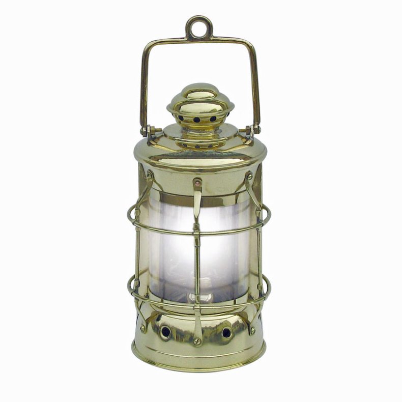 NELSON LAMPE-poleret messing- 28 cm