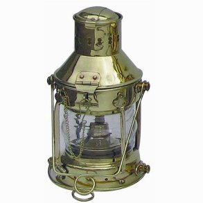 Anchor lamp - polished brass - 24 cm 
