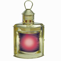 b/s BAGBORDSLAMPE-poleret messing-h�jde 23 cm 