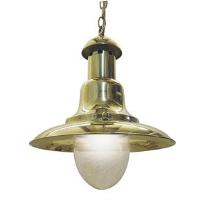 SEACLUB FISHERMAN - taklampa i mssing 27 cm 