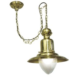 SEACLUB FISHERMAN - messing taklampa 33 cm 