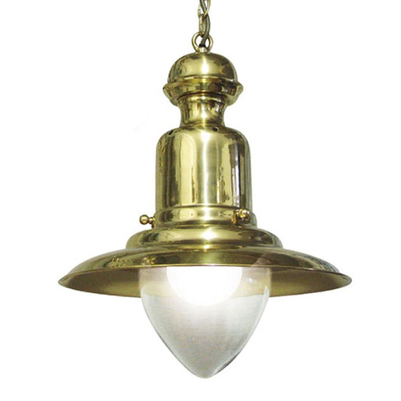 SEACLUB FISHERMAN - messing taklampa 33 cm 