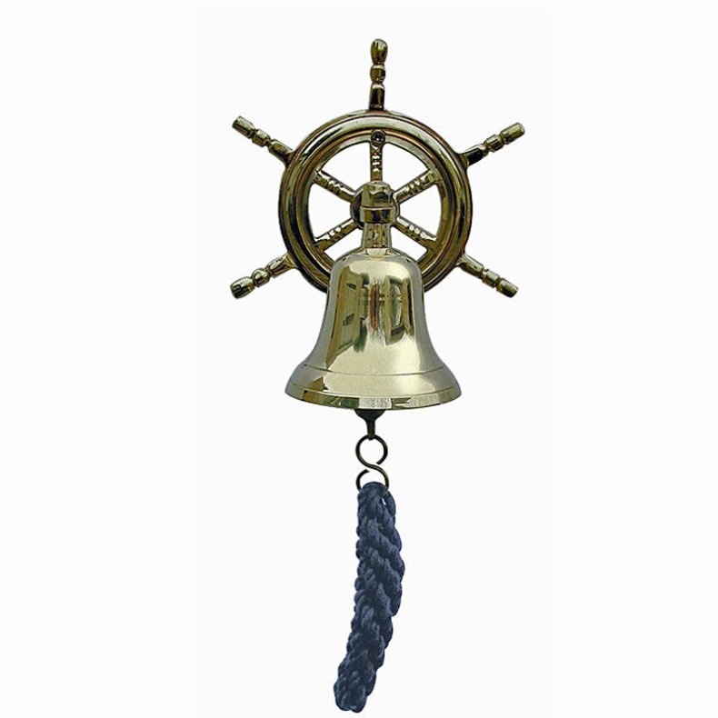 Ship's bell - 7,5  - brass 