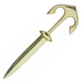 Paper knife - Anchor with knife - 19,5 cm