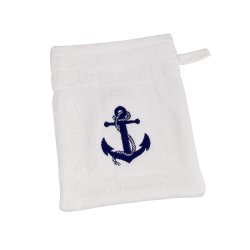 Anchor - white - Towels 