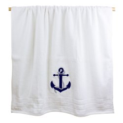Anchor - white - Towels 