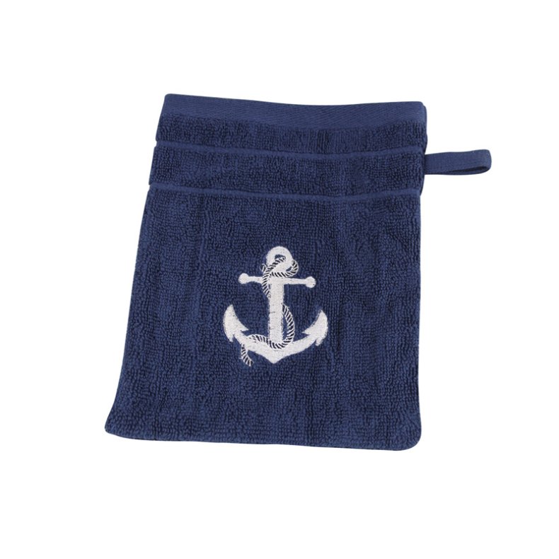 Anchor - blue - Towels 
