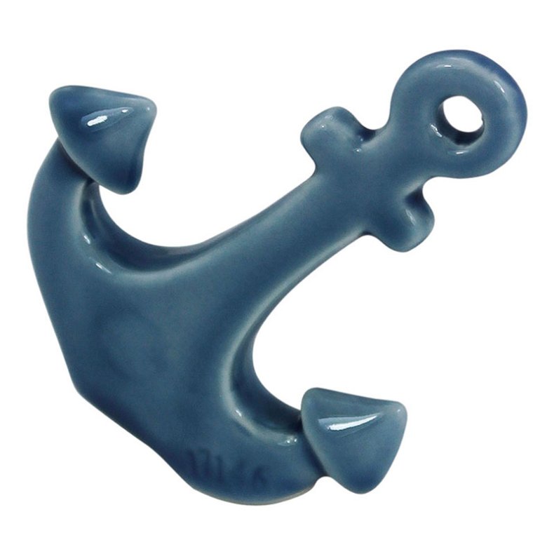 Tischdekoration Anker - Porzellan 6,5 x 1 x 6 cm 
