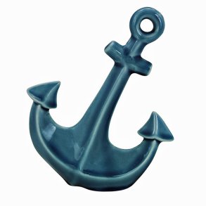 Table decoration anchor- porcelain 12 x 4 x 15 cm  