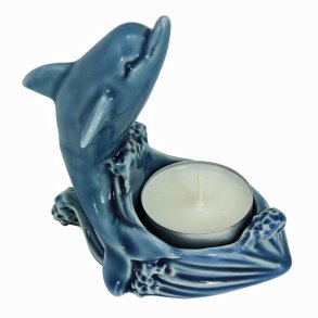 Table decoration dolphin- porcelain 9 x 6 x 10 cm  