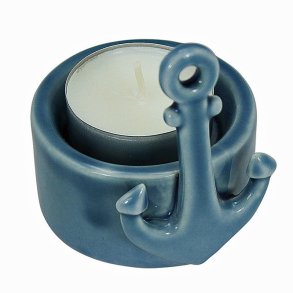 Table decoration candle - porcelain � 6 x H 7,5 cm  