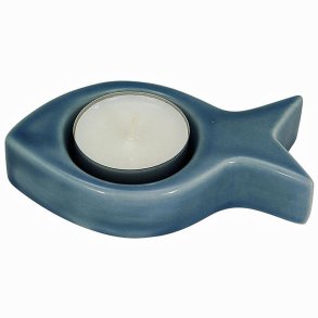 Table decoration candle - porcelain  10 x 6 x 2 cm  