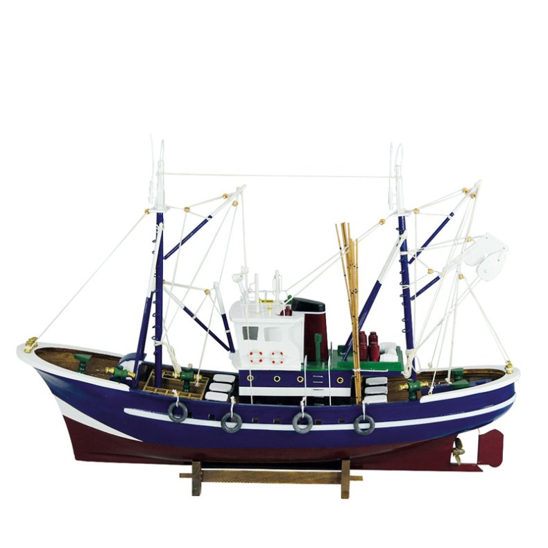 Trawler -58 cm meget detaljeret